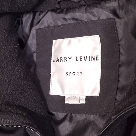 Larry Levine Sport Women's Small Black Quilted Hooded Zippered Jacket - Picture 9 of 14